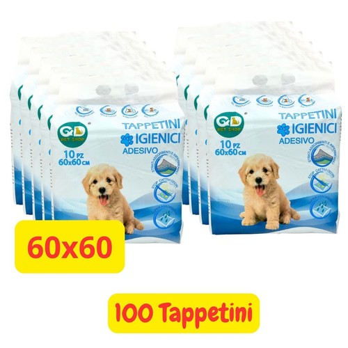 100 tappetini assorbenti - 100, per