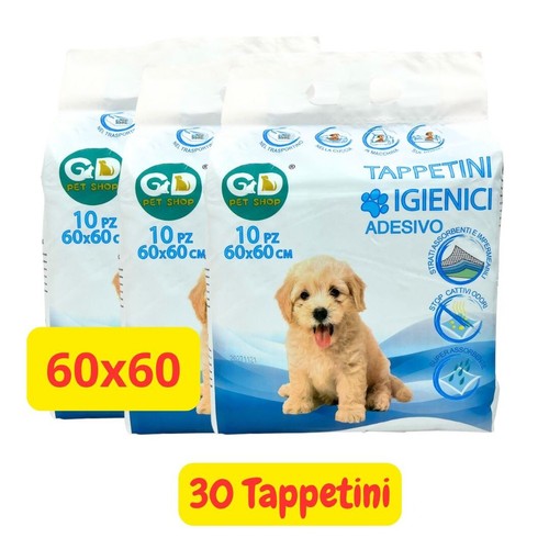 Tappetini per cani 60x60 - 30, pz
